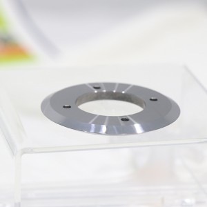 Tungsten carbide machine knives paper pipe circular perforating blade