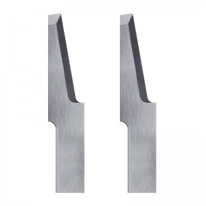 Tungsten Carbide Zund Z62 Flat Oscillating Blade 80° Cutting Angle for Zund Cutting Machine